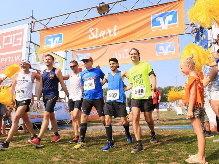 Teilnehmer des 24-Stunden-Laufs. Foto: Lauftreff Salzgitter