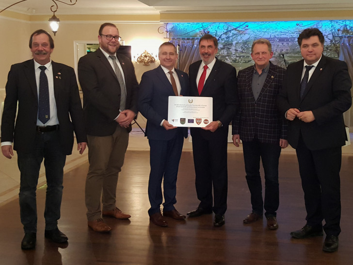 Eine Delegation aus Wolfenbüttel reiste nach Września in Polen. Foto: Landkreis Wolfenbüttel