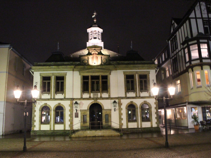 Das alte Rathaus steht zurzeit leer. Foto: Frederick Becker