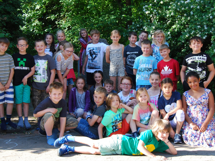 Schüler der Klassen 3A und 3B haben eine gute Tat getan. Foto: Privat