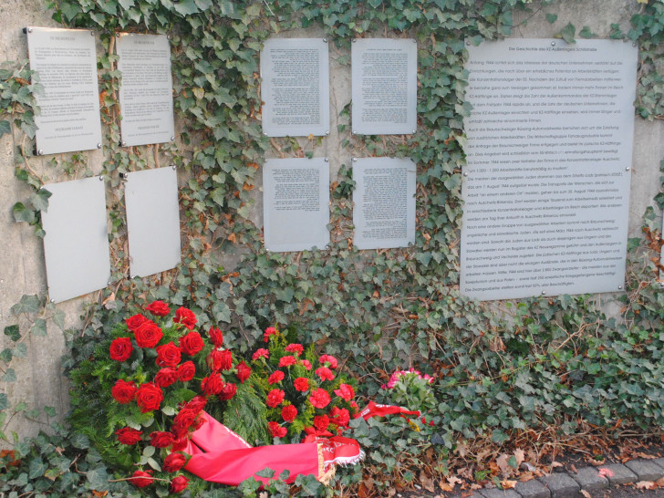 An der Schillstraße gibt es eine Gedenkstätte für die Opfer des Nationalsozialismus. (Archivbild)