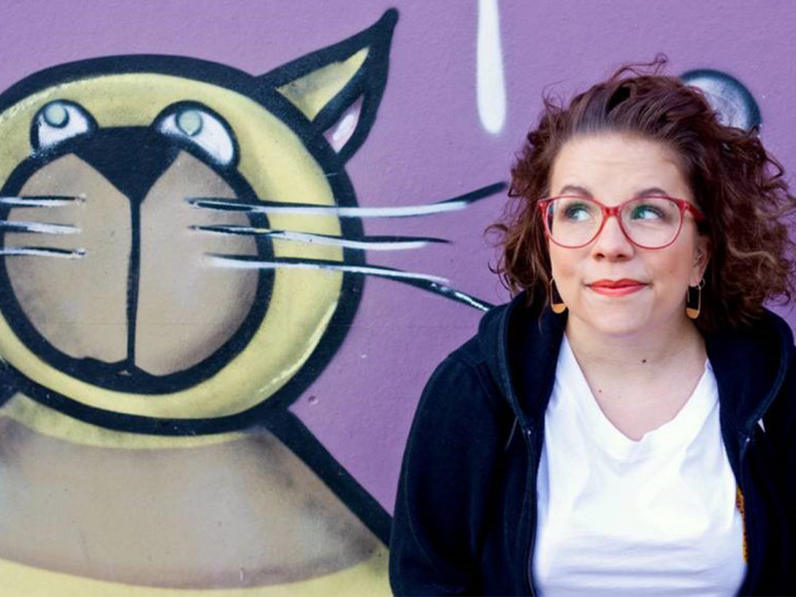 Die Hannoveraner Slammerin, Bloggerin und Kabarettistin Ninia La Grande