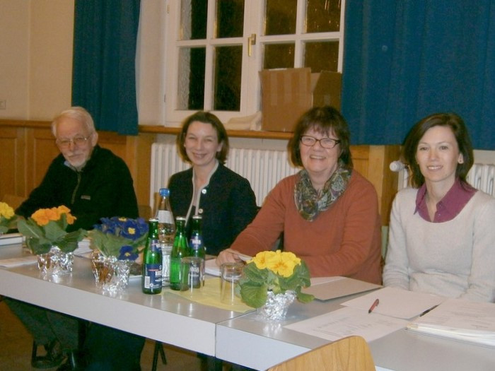 Das Foto zeigt (v.l.n.r.): Michael Blanschefski, Antje Selle, Elisabeth Kohl und Kristin Seggelke. Foto: Dr. H. Klonk