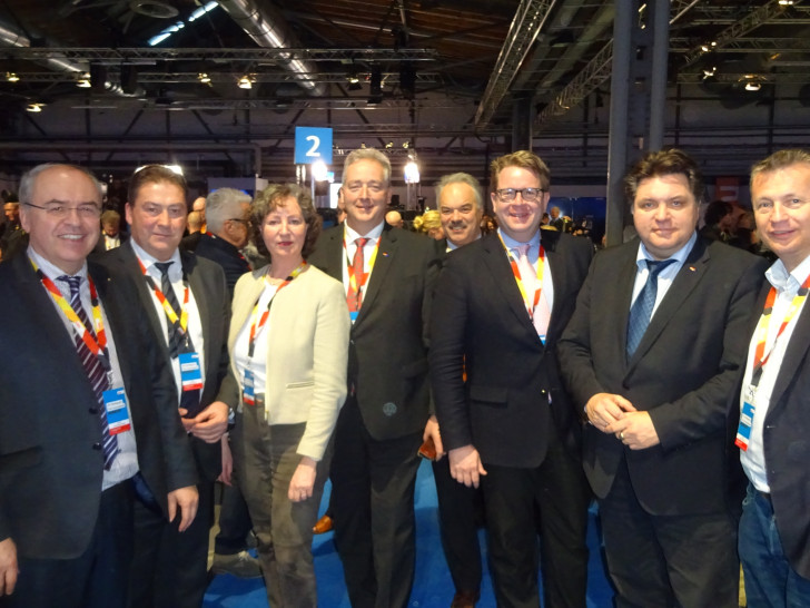 Braunschweiger Delegierte waren auf dem CDU Bundesparteitag vertreten. Fotos: CDU