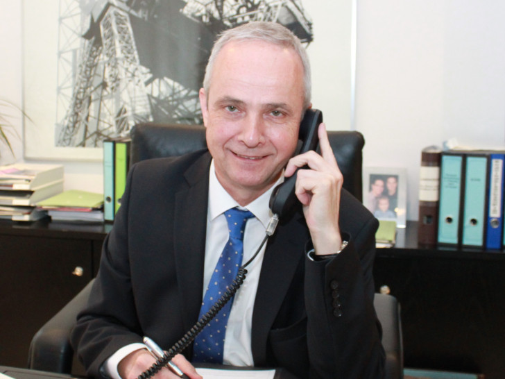 Sprechstunde mit Landrat Thomas Brych. Foto: Privat
