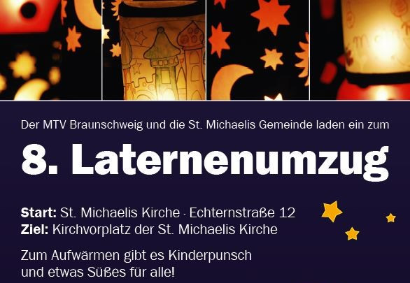 Der achte Laternenumzug steht bevor. Quelle: Braunschweiger Männer-Turnverein von 1847 e.V.