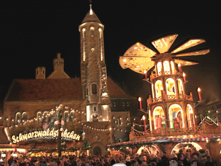 Der Weihnachtsmarkt in Braunschweig, Foto: Siegfried Nickel