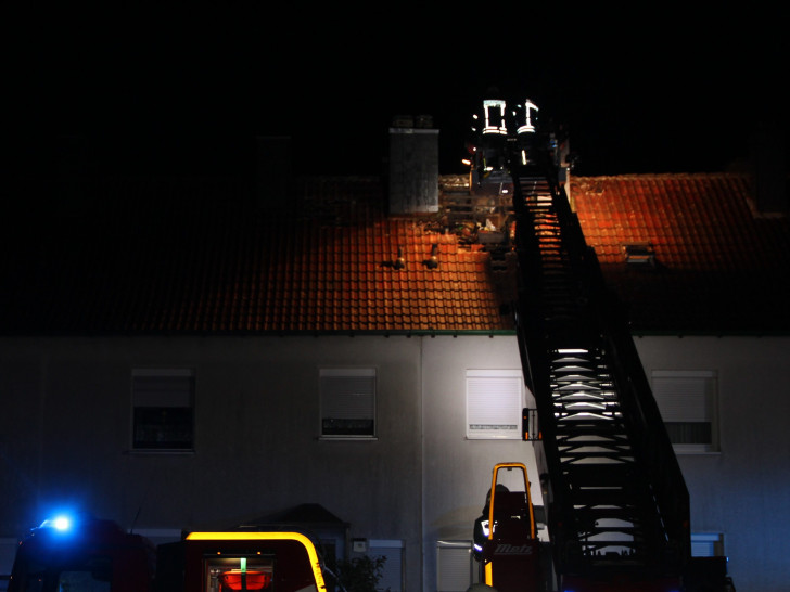 Am gestrigen Samstag zog Abends ein Gewitter über Goslar. Dadurch war die Goslarer Feuerwehr stark gefordert. Foto. Feuerwehr Goslar 