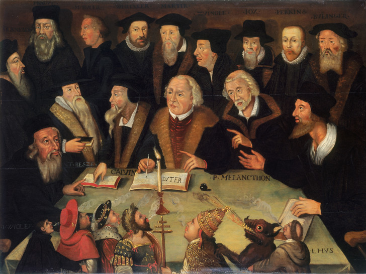 Martin Luther im Kreise von Reformatoren, 1625;1650 Foto: Verein Kulturstadt Wolfenbüttel