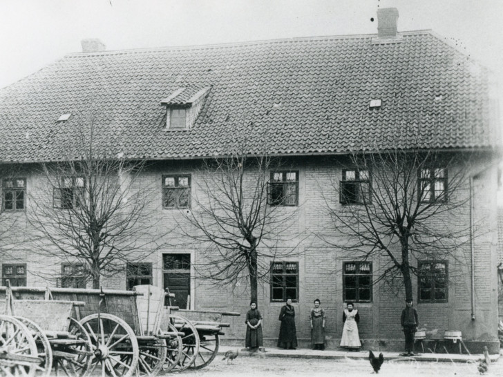 Der ehemalige Posthof zu Beginn des 20. Jahrhunderts. Foto: Stadtarchiv