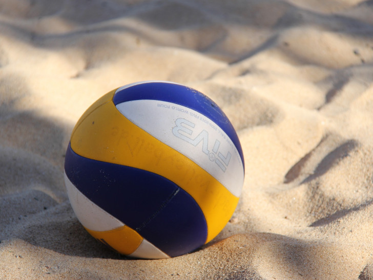 Beachvolleyball, Volleyball, Strand, Sport, Symbolbild: 