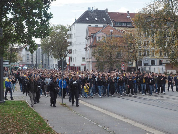 Für die Demonstration gegen den geplanten Gesetzesentwurf wird eine große Resonanz bei den Fußballfans erwartet. Foto: Bernhard Grimm/Archiv