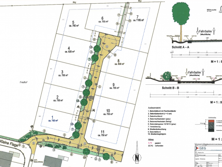 Der Plan zeigt, wie das neue Baugebiet später aussehen soll. Quelle: Stadt Gifhorn
