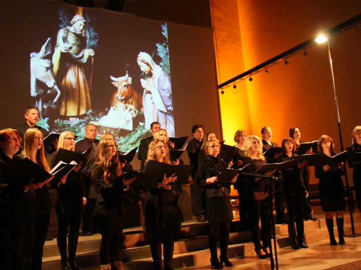 Der Chor Pro Deo bei einem früheren Adventskonzert. Foto: Martina Schlaeger