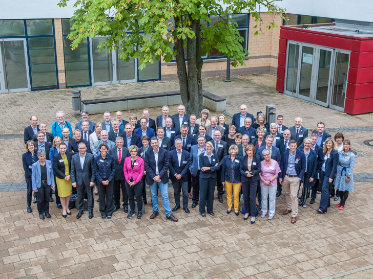 Kanzlerinnen und Kanzler der deutschen Hochschulen trafen sich zu ihrer Jahrestagung an der Ostfalia Hochschule in Wolfsburg. Foto: Andreas Rudolph