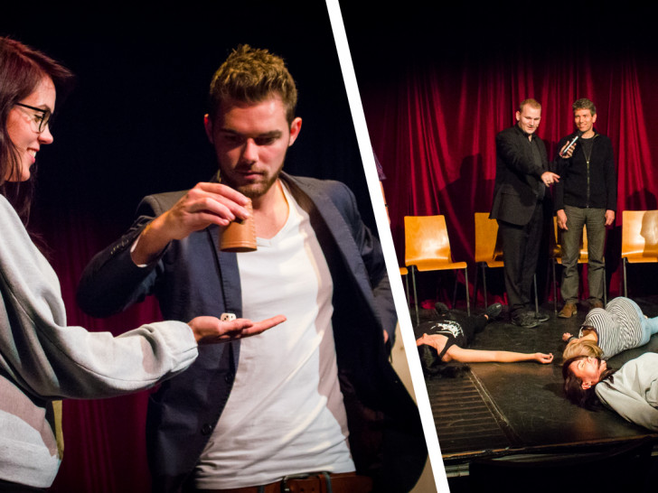 Zauberei und Hypnose konnten die Zuschauer am Donnerstagabend im Kult hautnah erleben. Fotos: Werner Heise