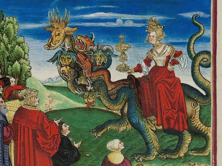 Septembertestament, Holzschnittillustration von Lucas Cranach. Fotos: HAB