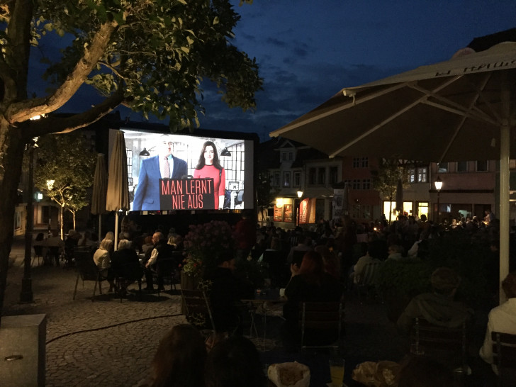 Impressionen vom Helmstedter Open-Air-Kino 2016. Foto: Andreas Warmbein