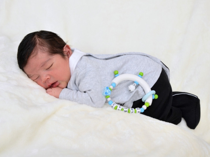 Willkommen: Eymen Yasir Celik Foto: babysmile24.de
