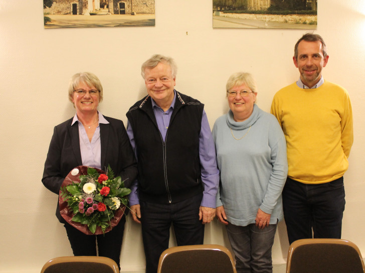 Der neue Vorstand von links: Ulrike Jungkurth, Jürgen Lingelbach, Anni Puttkammer, Ralf Eilers. Foto: Privat
