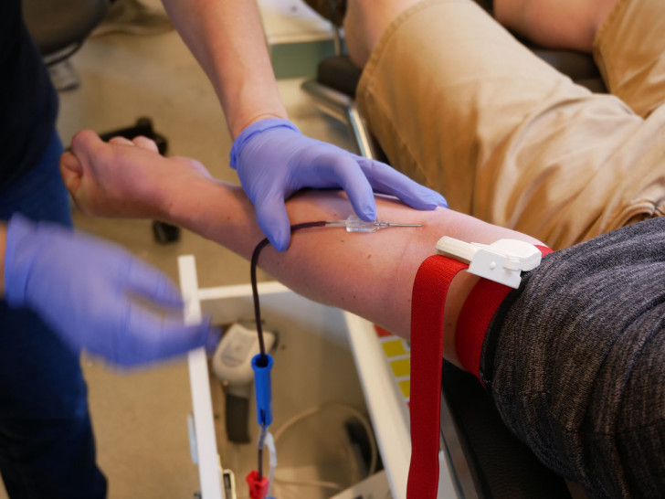 Am kommenden Freitag kann wieder Blut gespendet werden. Symbolfoto: Archiv