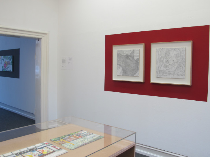 Künstlergespräch im Kunstverein. Foto: Privat