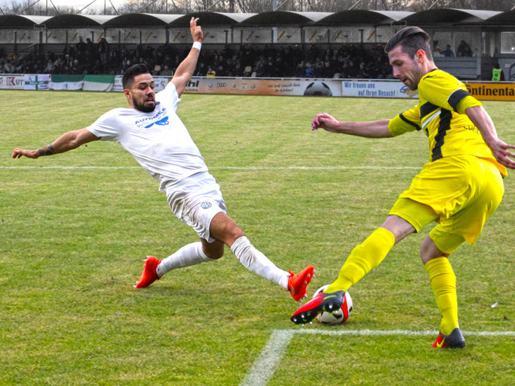 Nur eine Grafik, doch die Ansetzung verspricht ein packendes Derby in der Oberliga. Fotos/Grafik: Vollmer