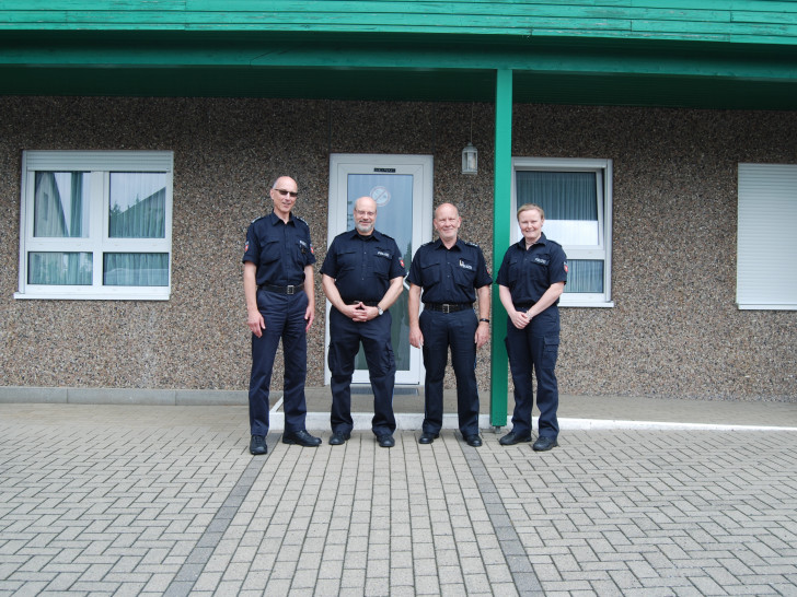 Das Team der Polizeistation Wesendorf. Foto: Polizei