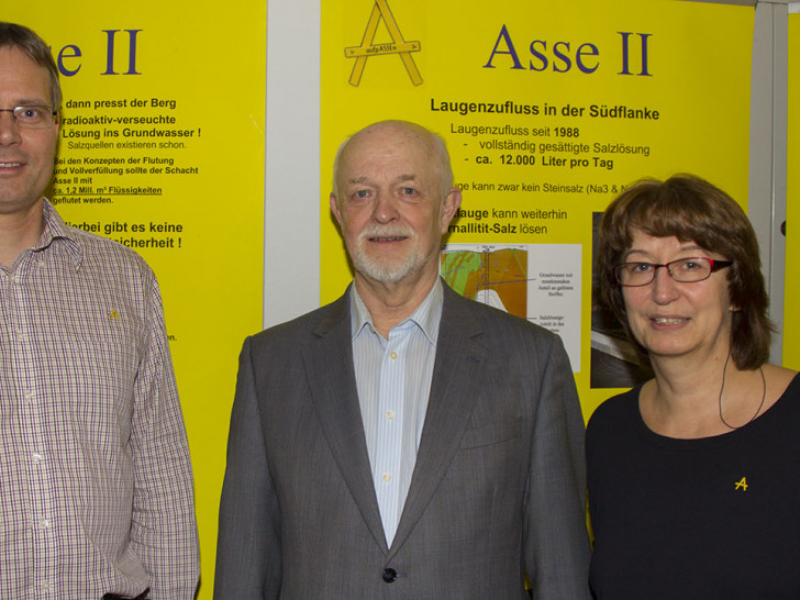 Dipl. Ing. Udo Dettmann (aufpASSEn Vorstand), Dr. Frank Hoffmann (AGO-Mitglied), Heike Wiegel (aufpASSEn Vorstand). Foto: Privat