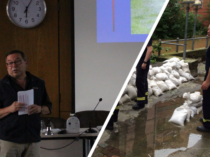 Fazit zum Hochwasser: Jörg Koglin protokollierte die einsatzreichen Tage. Foto: Nick Wenkel/Werner Heise