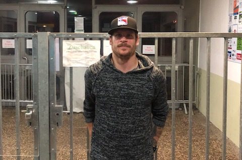 Bjuhrs belegt die dritte Ausländerposition. Foto: Harzer Falken