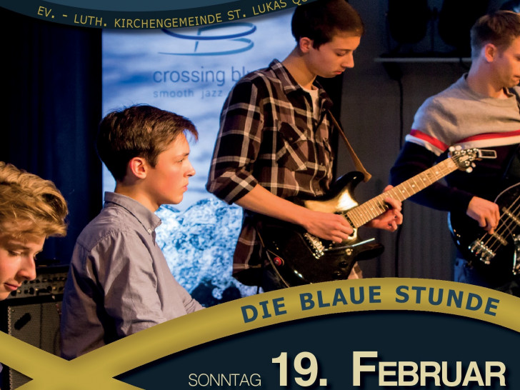 Am 19. Februar findet das letzte Konzert der Reihe Blaue Stunde der Kirchengemeinde St. Lukas statt. Foto: Kirchengemeinde 