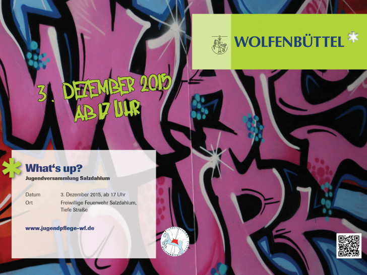 Am 3. Dezember sind alle Jugendlichen aus Salzdahlum zu der Jugendversammlung „Whats up“ eingeladen