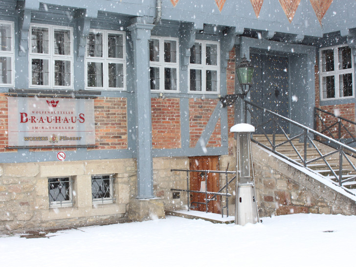 Brauhaus im Schnee. Foto: Max Förster