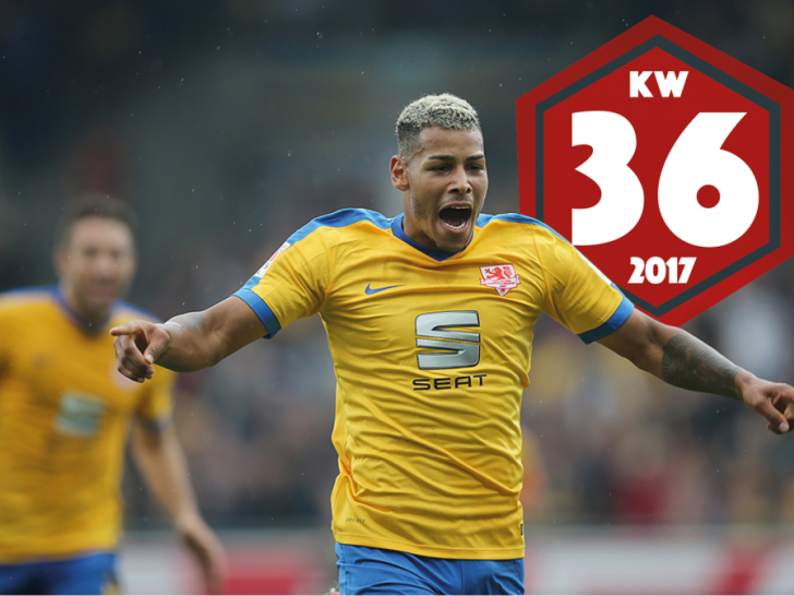 Traf im letzten Spiel gegen Sandhausen: Onel Hernández. Foto: Agentur Hübner