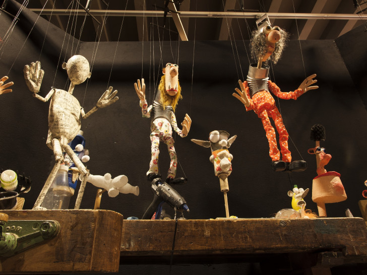 Schön anzusehen: Die Marionetten von Peter Beyer. Foto: Stadt Braunschweig