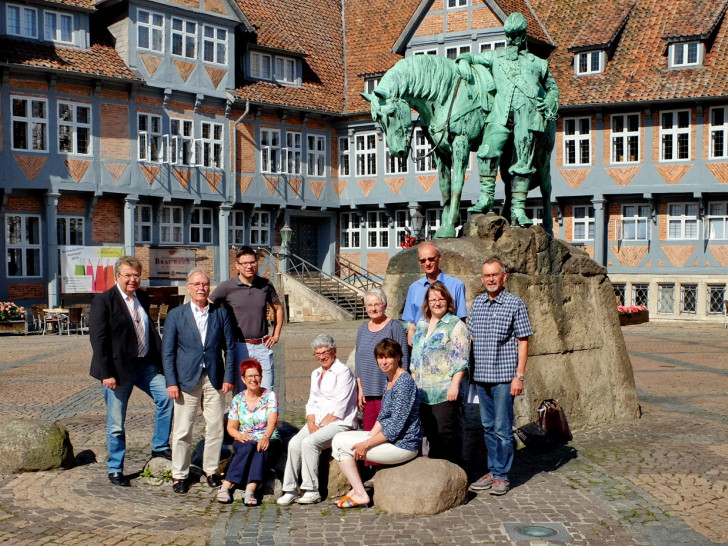 Die TeilnehmerInnen des Treffens waren: Klaus-Peter Bachmann, Dr. Karl Ermert, Björn Försterling, Irmtraud Kliemt, Hartmut Klonk, Bettina Linnenberg, Engelbert Linnenberg, Barbara Müller, Marleen Mützlaff, Dörte Weddige-Degenhard. Foto: EUROTREFF-Freundeskreis
 