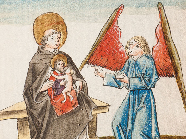 Heinrich Seuse als Diener der göttlichen Weisheit, 1473; Foto: HAB