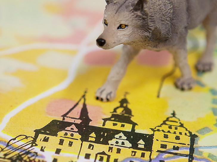 Ausschnitt aus einer touristischen Landkarte des Fremdenverkehrsverbandes Lüneburger Heide von 1972. Sammlung: Stadtmuseum/ Montage: Meike Netzbandt