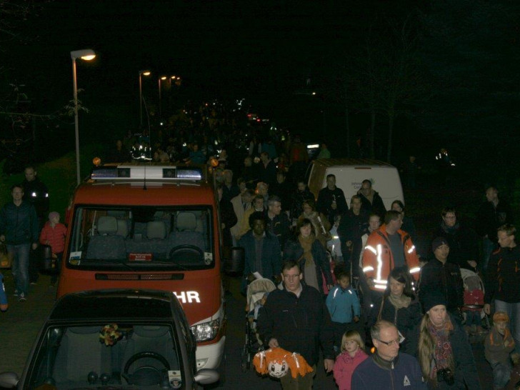 Laternenumzug in Watenbüttel. Foto: Privat