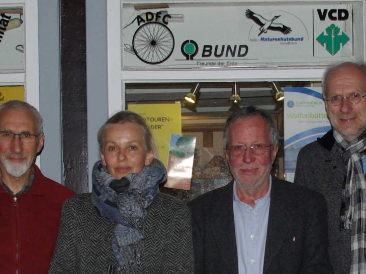 Von links: Manfred Kracht, Susanne Kracht, Karl Möller, Martin Zimmermann. Foto: Privat