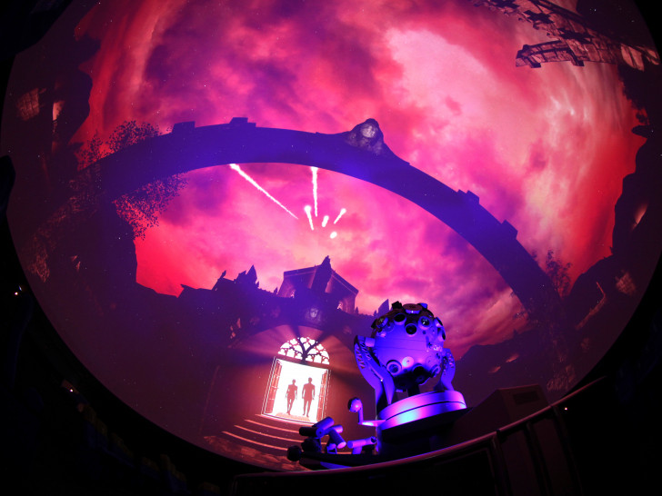 Romantik zu Rockklängen im All. Foto: Planetarium Wolfsburg
