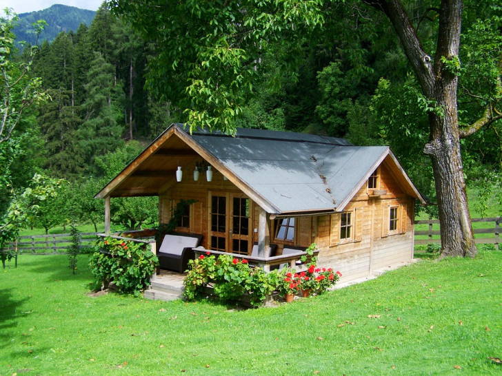 40 kleine Häuser sollen Wohnraum für bis zu 80 Menschen bieten. Symbolbild: Pixabay
