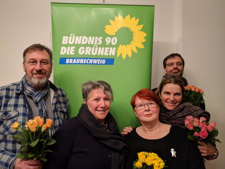 Der neue Vorstand der Grünen. Foto: Bündnis90/Die Grünen