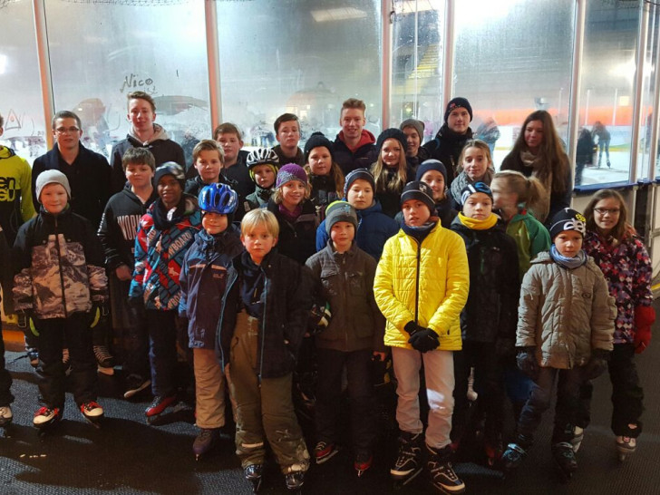 WSV-Jugend im Eisstadion Salzgitter. Foto: Andreas Meißler