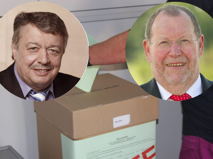 2013 traten Günter Lach (l.) und Heinz-Joachim Barchmann (r.) zum Duell um das Direktmandat im Wahlkreis 51 an. Fotos: Anke Donner, CDU, SPD