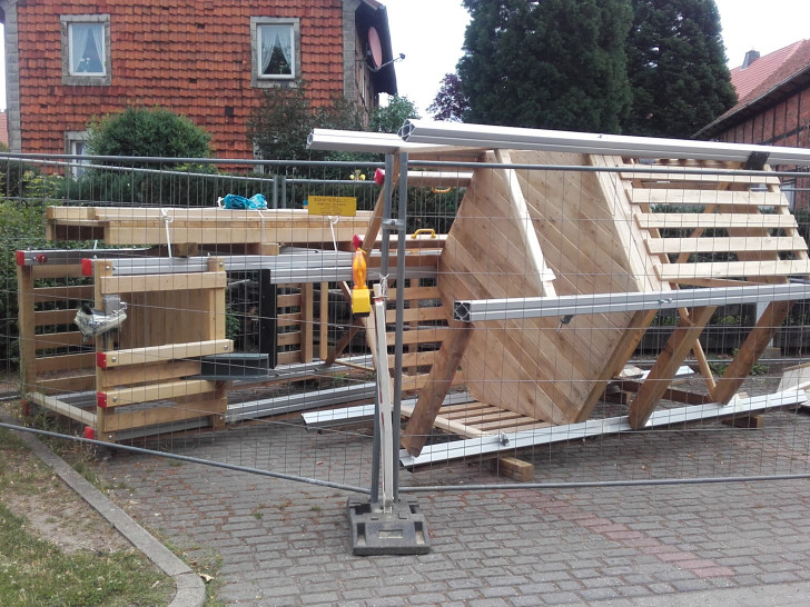 Das neue Spielgerät. Foto: Bauamt