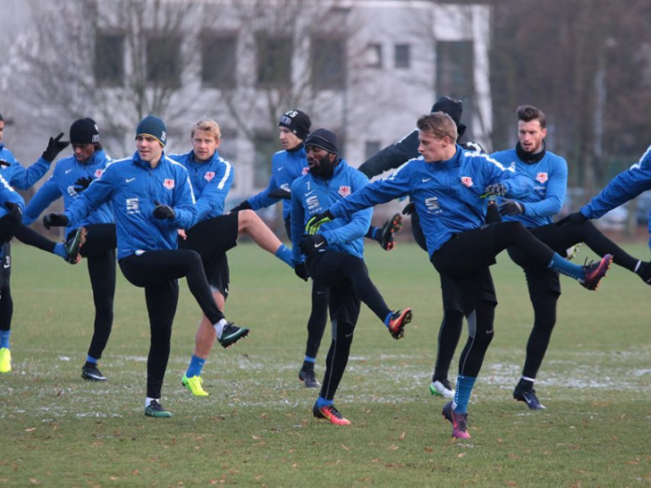 So früh zurück im Training wie möglich: Eintracht Braunschweig. Fotos: Frank Vollmer