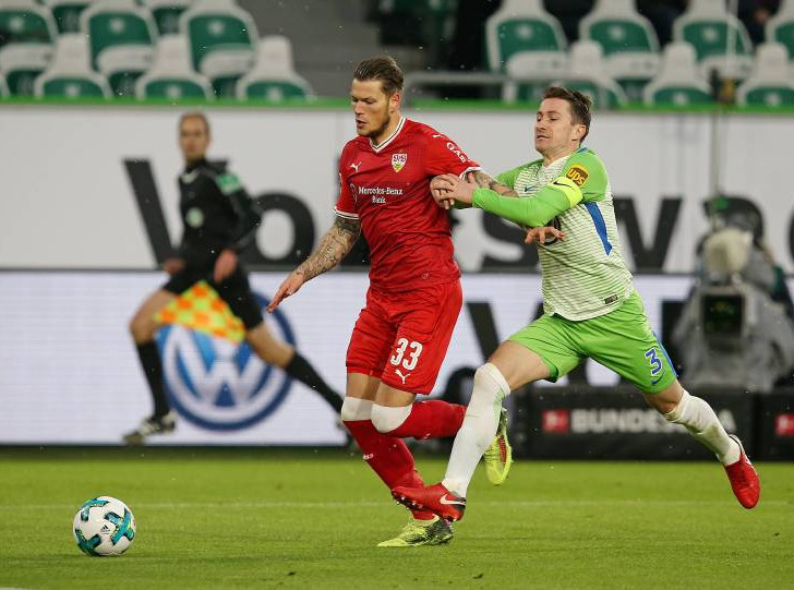 Anfang Februar traf "Joker" Ginczek noch gegen Wolfsburg. Foto: imago