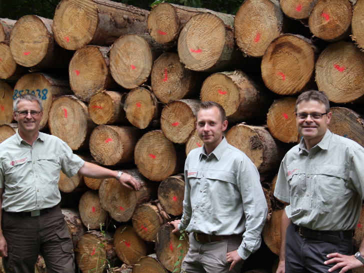 Das neue Team der Landesforsten. Foto: Niedersächsische Landesforsten